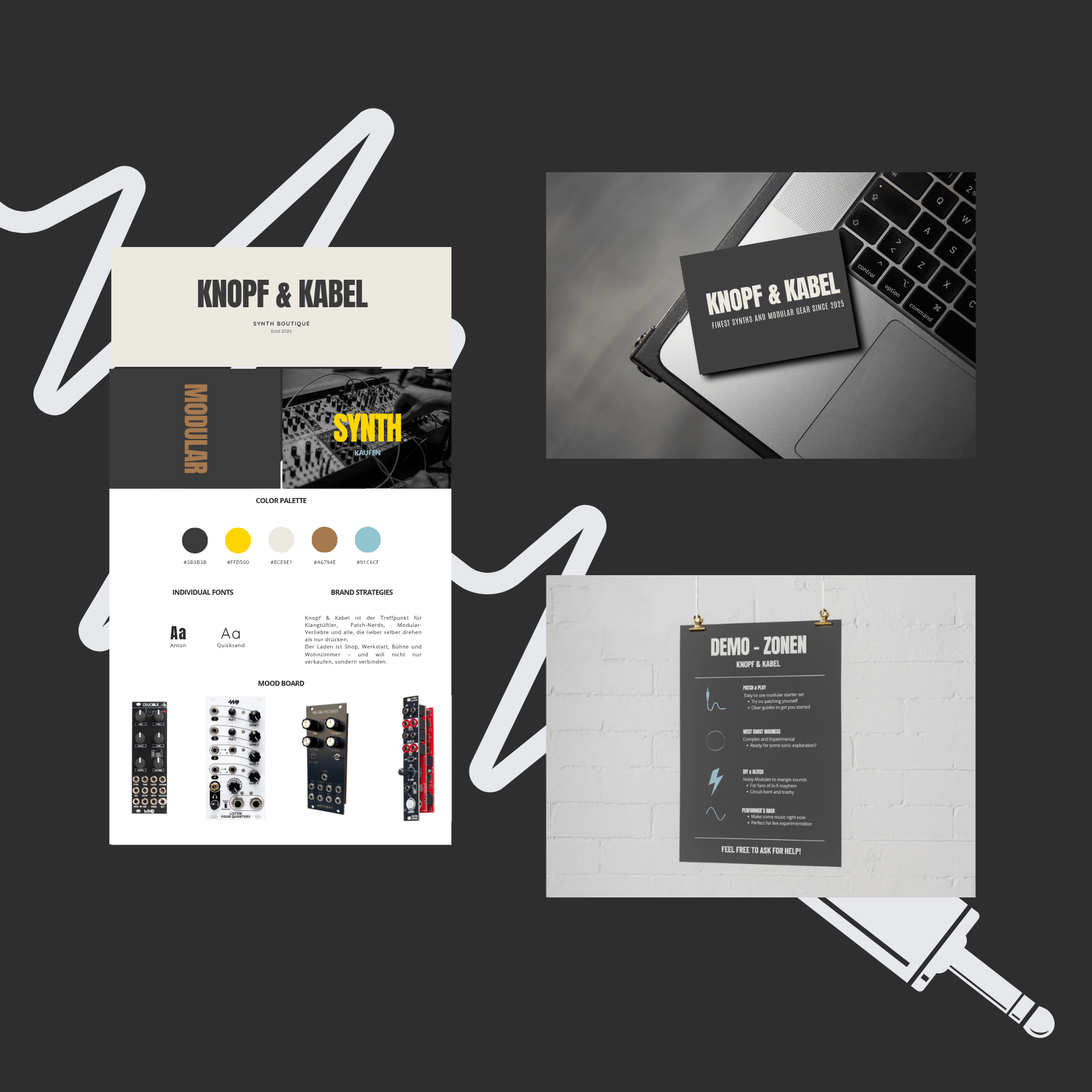 Knopf & Kabel Webshop – Design und Entwicklung